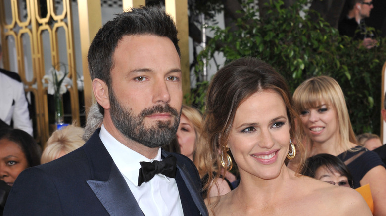 Ben Affleck and Jennifer Garner at the 70th Golden Globe Awards