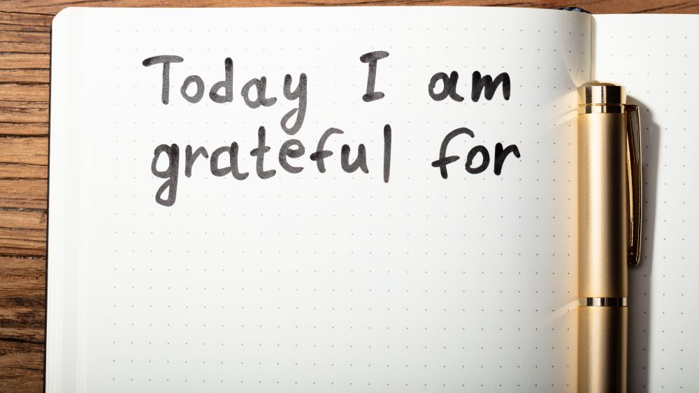 Gratitude journal