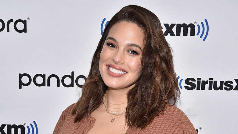 Ashley Graham smiling