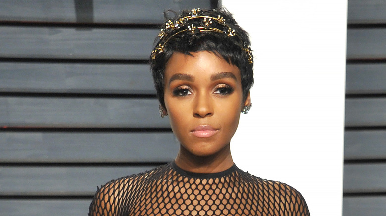 Janelle Monae on the red carpet