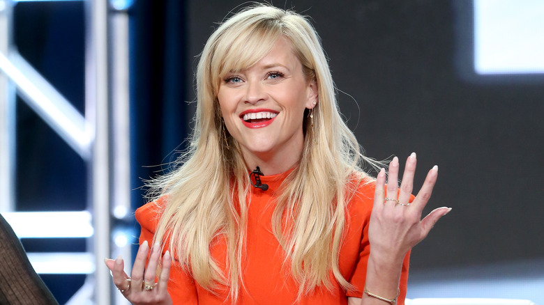 Reese Witherspoon talking