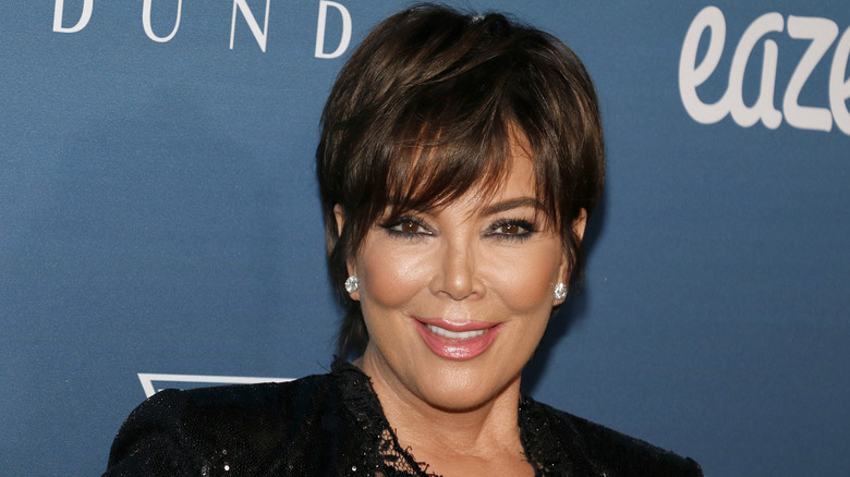 Kris Jenner smiling