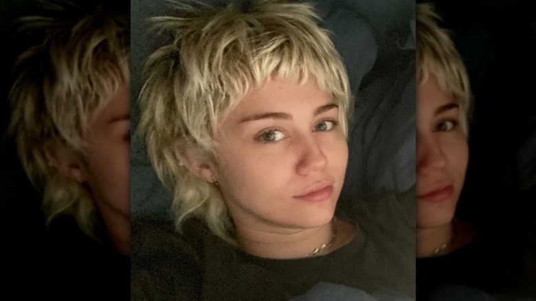 Miley Cyrus pixie mullet