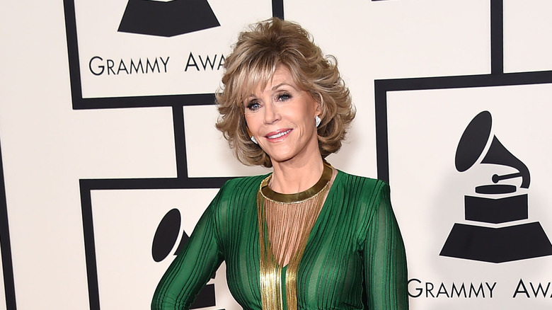 Jane Fonda at the Grammys