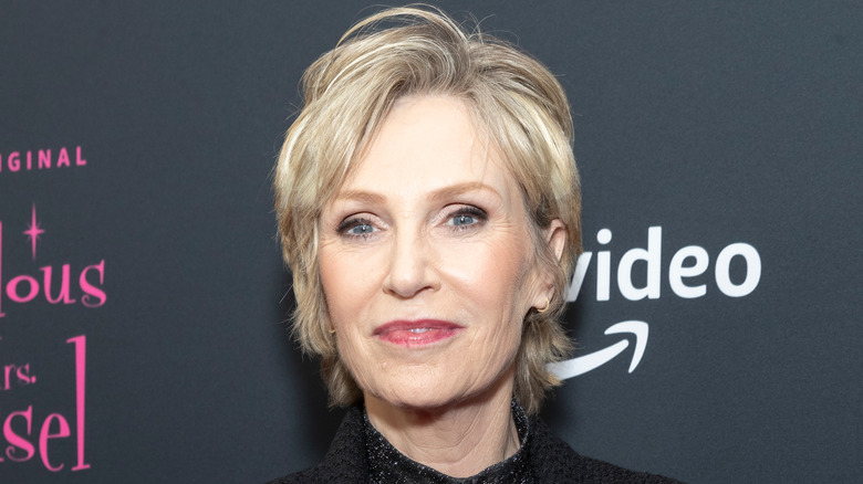 Jane Lynch with pixie cut