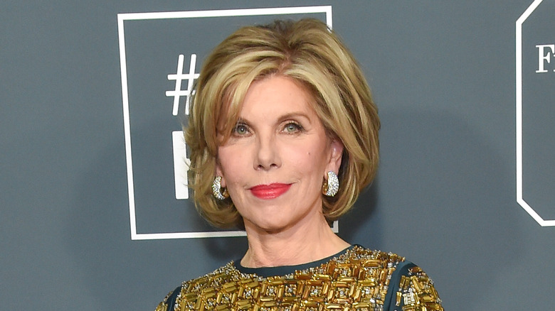 Christine Baranski posing