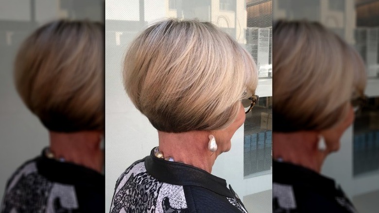 Rounded bob