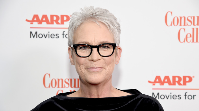 Jamie Lee Curtis with glasses