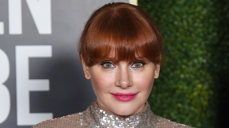 Bryce Dallas Howard with blunt bangs