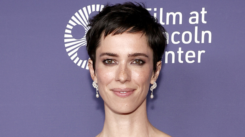 Rebecca Hall with a pixie cut