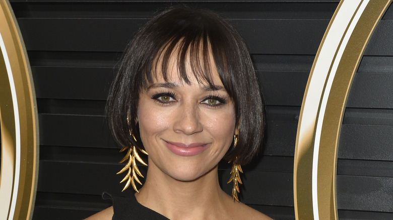 Rashida Jones with wispy bangs