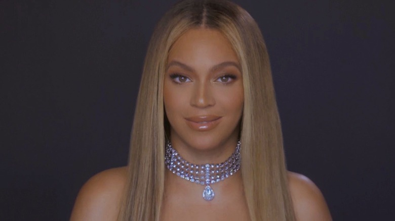 Beyoncé smiling