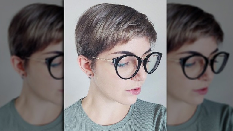 Short, neat pixie