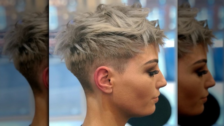 Pixie with undercut