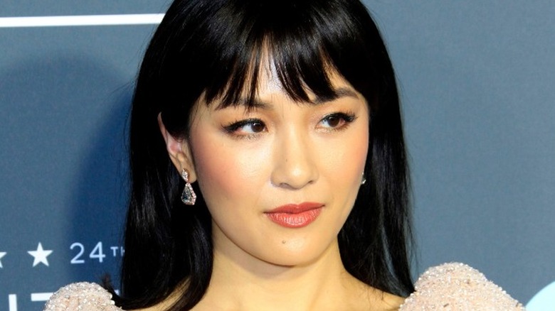 Constance Wu red lip