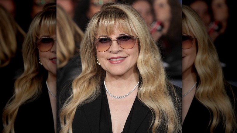 Stevie Nicks wearing sunglasses