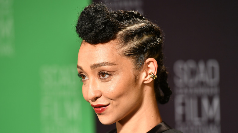 Ruth Negga posing