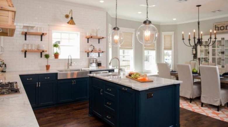 Chip and Joanna Gaines renovated kitchen