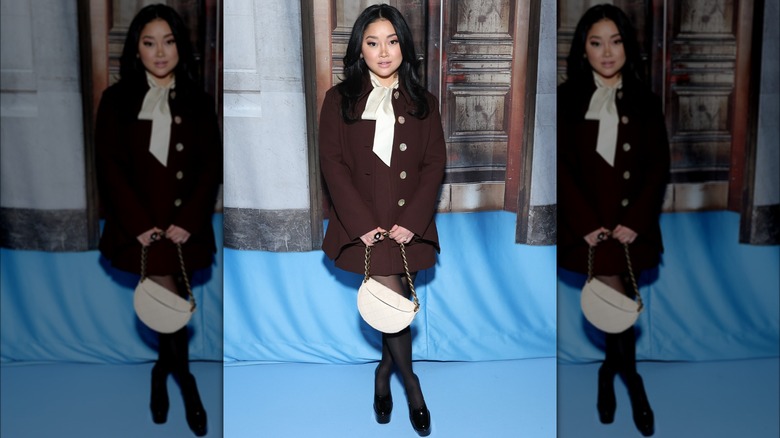 Lana Condor at New York Fashion Week