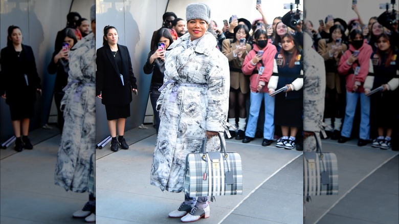 Queen Latifah at New York Fashion Week