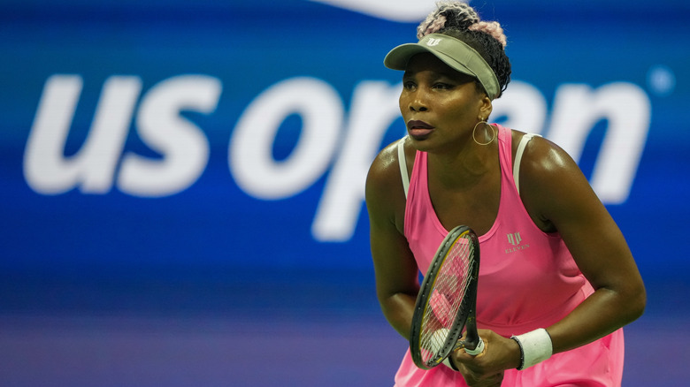 Venus Williams playing tennis