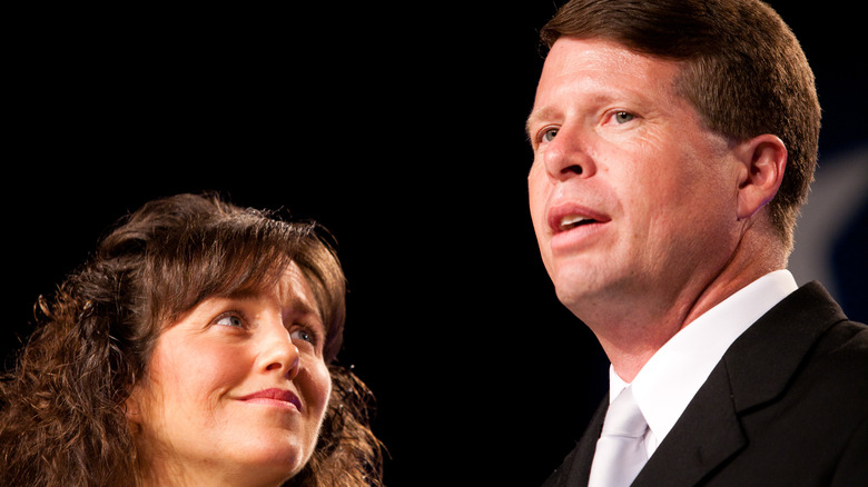 Michelle Duggar looks up Jim Bob