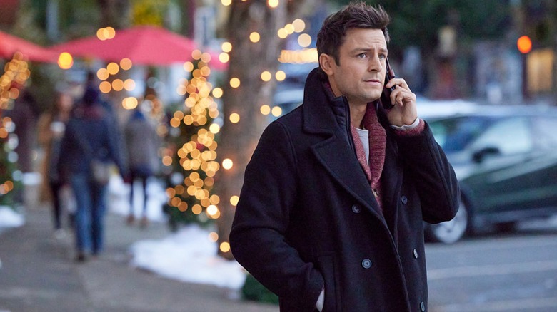 Tyler Hynes in Hallmark movie still