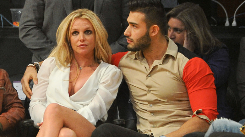 Britney Spears and Sam Asghari