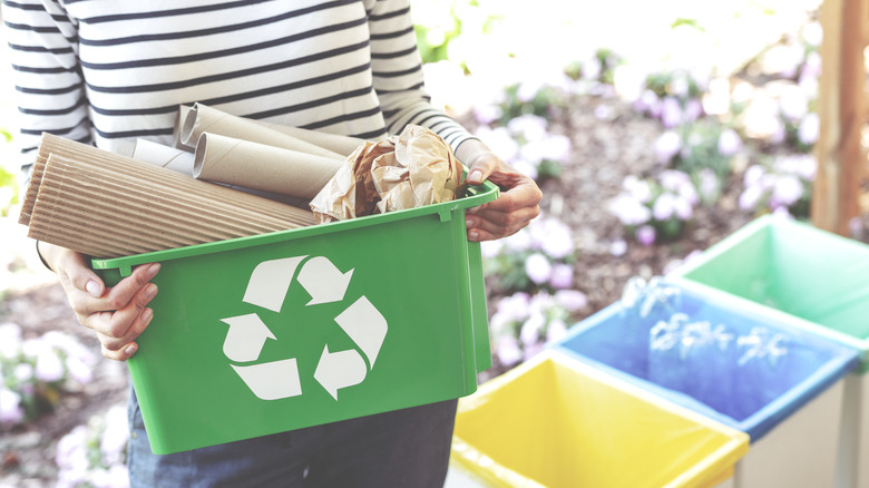 Woman finds that recycling pays 