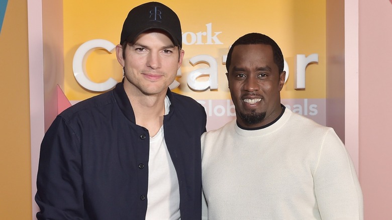 Ashton Kutcher and Diddy