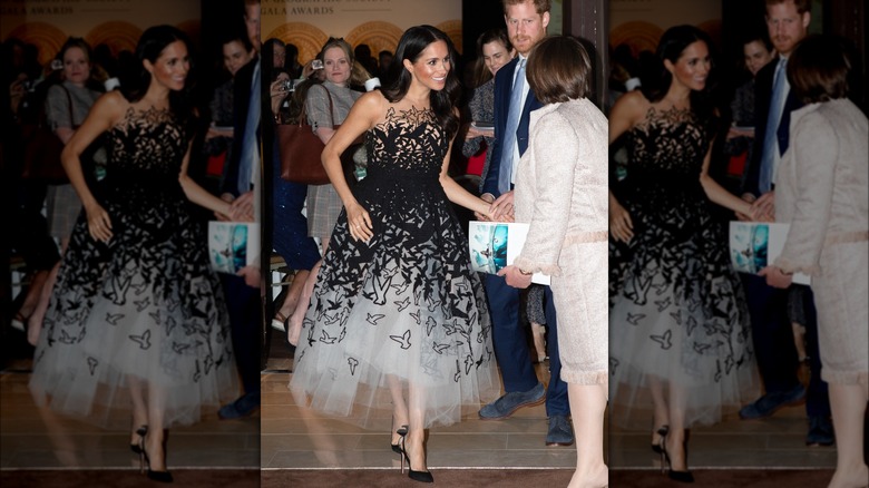 Meghan Markle and Prince Harry attending Australian Geographic event Society 2018