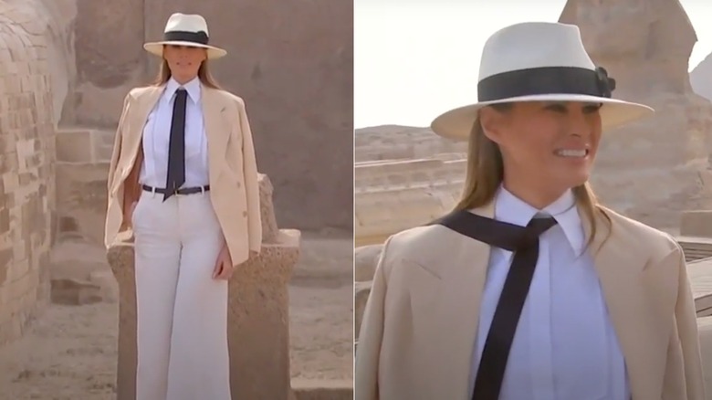 Melania Trump in Egypt