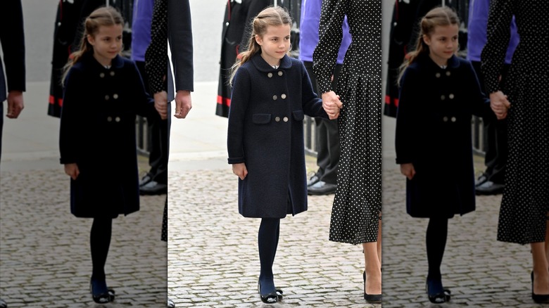 Princess Charlotte walking