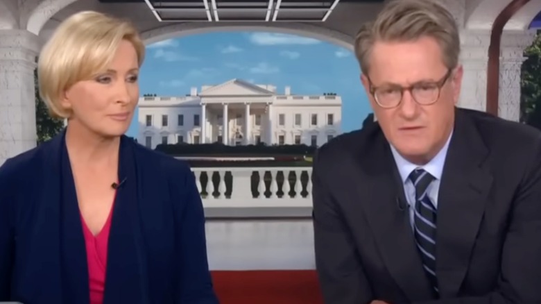 Mika Brzezinski Joe Scarborough talking