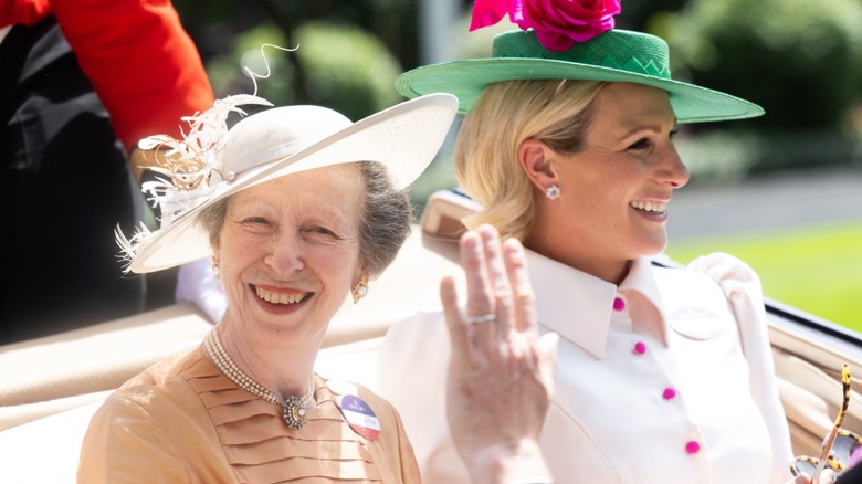 Princess Anne Zara Tindall smiling