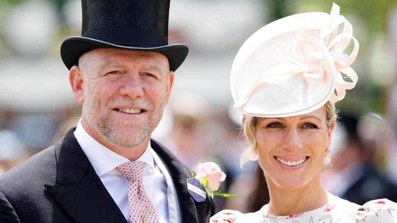 Mike Tindall Zara Tindall smiling