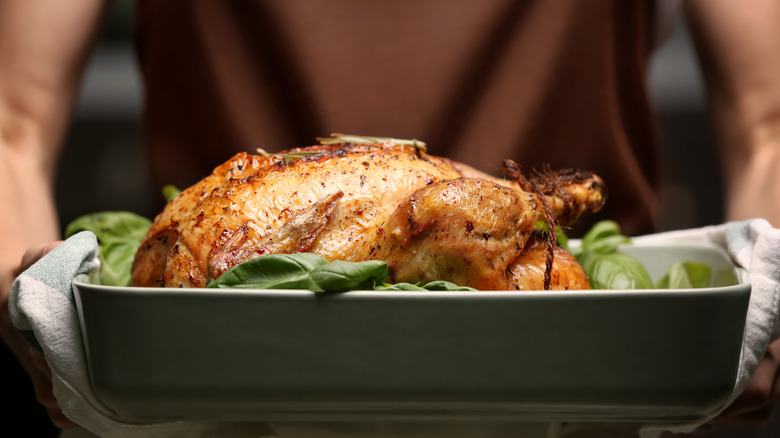 Spiced and seasoned turkey