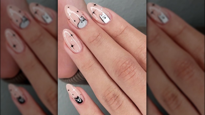 Cat nail design 