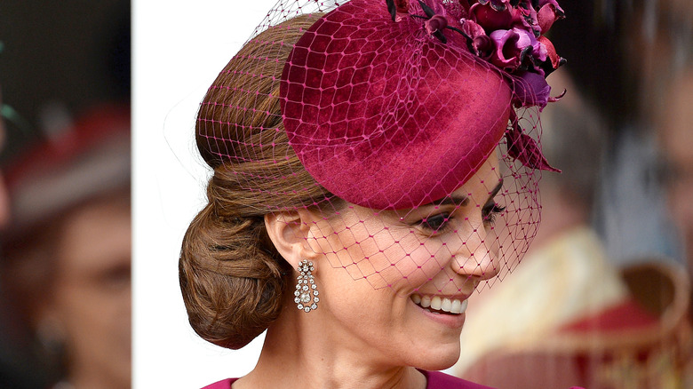 Princess Catherine smiling