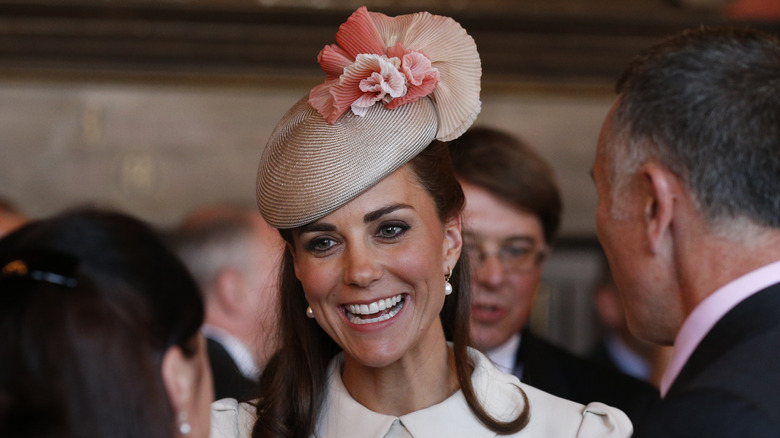 Princess Catherine smiling