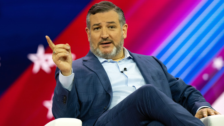 Ted Cruz photographed at the  Conservative Political Action Conference