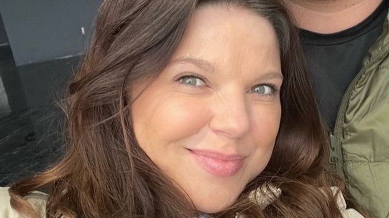 Amy Duggar King smiling