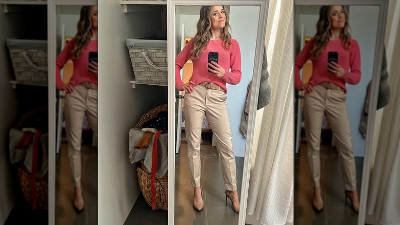 Jinger Duggar Vuolo mirror selfie