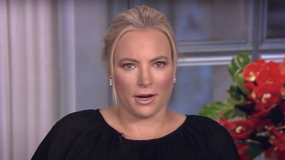 Meghan McCain, a host of the celebrity talk show The View