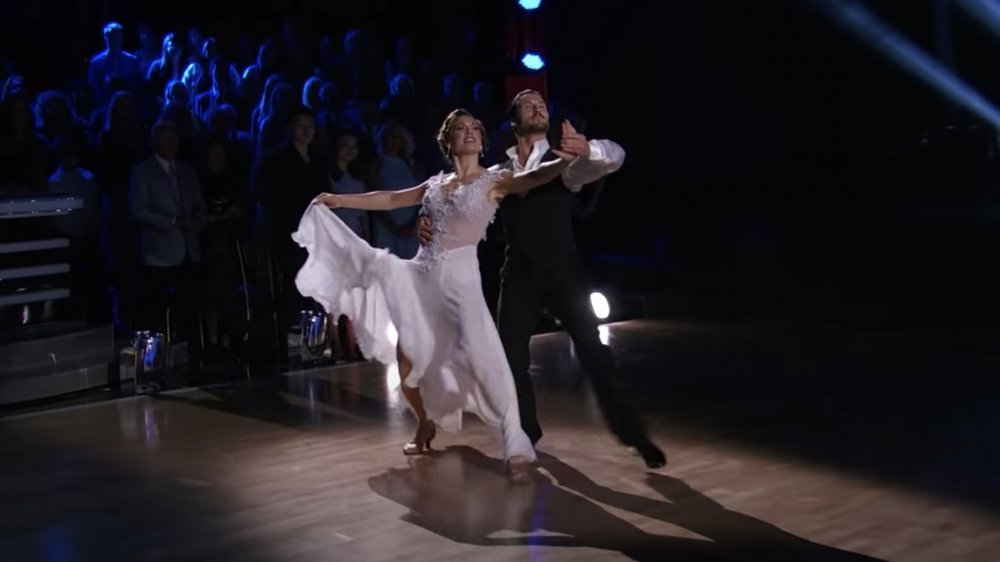 Ginger Zee and Val Chmerkovskiy on Dancing with the Stars