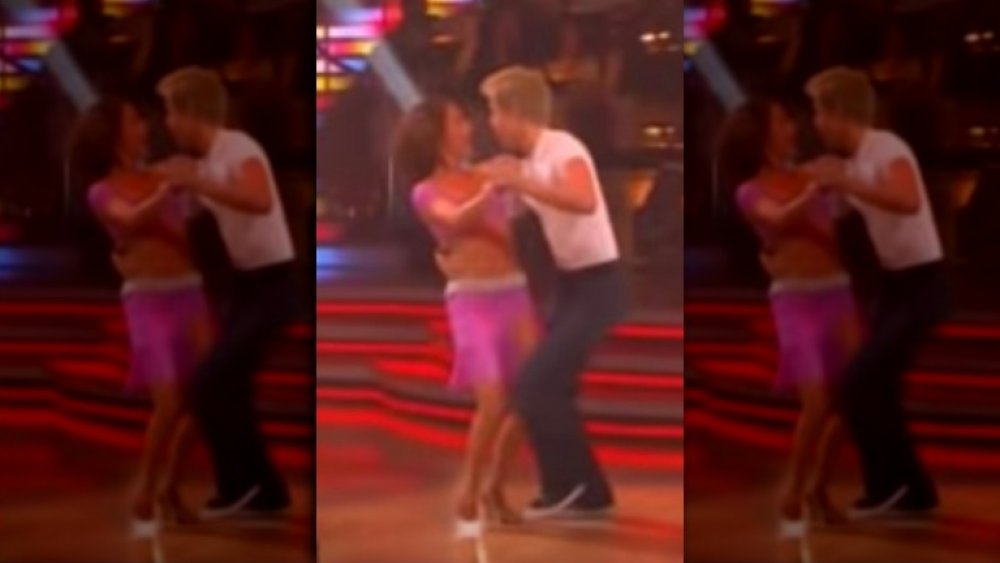 Derek Hough and Jennifer Grey on Dancing with the Stars