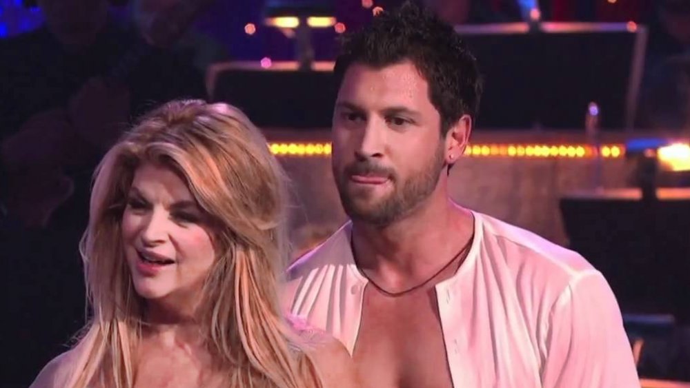 Maks Chmerkovskiy and Kirstie Alley