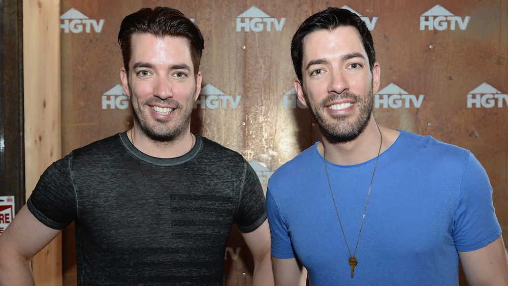 Drew and Jonathan Scott at HGTV