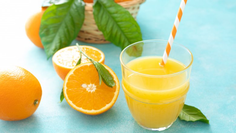 fresh-squeezed orange juice