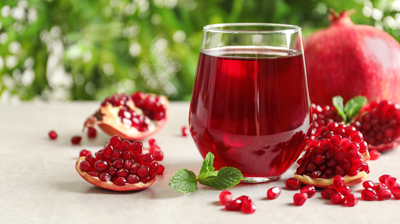 pomegranate juice